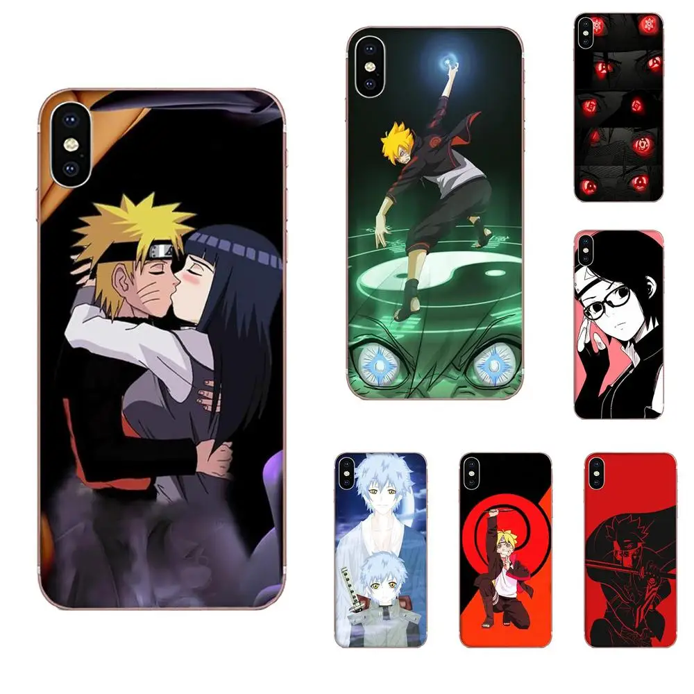 Мягкий чехол для телефона Motorola G G2 G3 G4 G5 G6 G7 Plus Xiaomi Redmi Note 8 8A 8T 10 K30 5G Pro Boruto Naruto