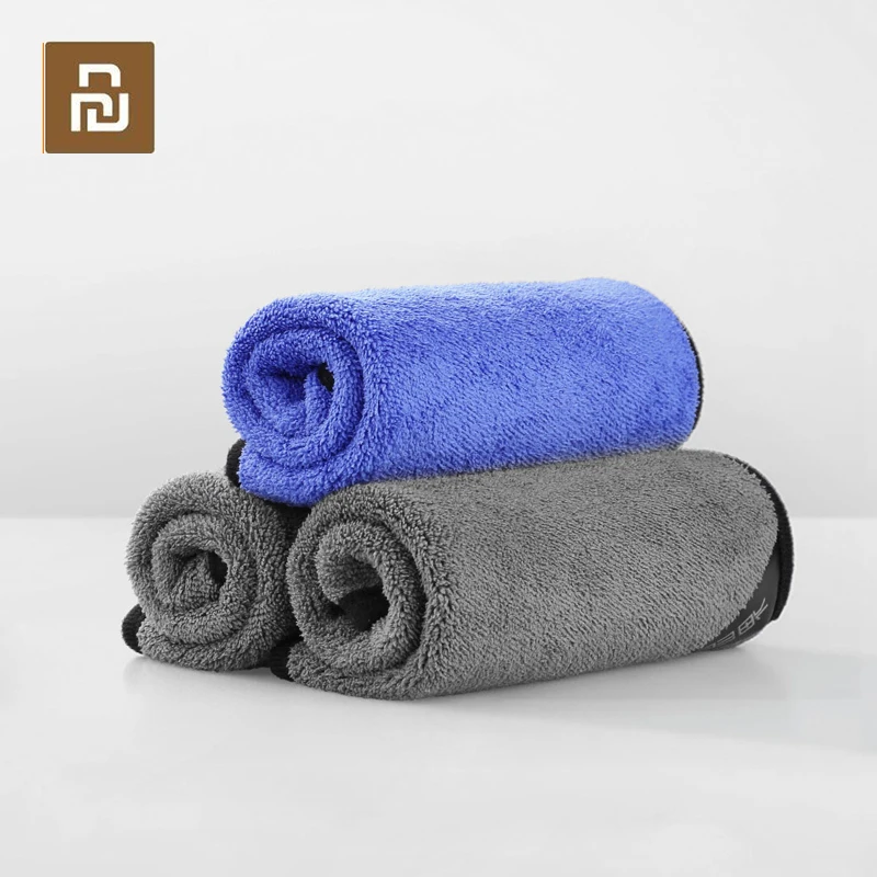 Youpin 30*30/30*60 полотенце для чистки автомобиля мягкая ткань тряпка поглощающее воду