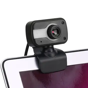 

V3 480P USB Drive Free Video Web Camera Clip Camera Computer Webcam with Microphone Video Call Webcams