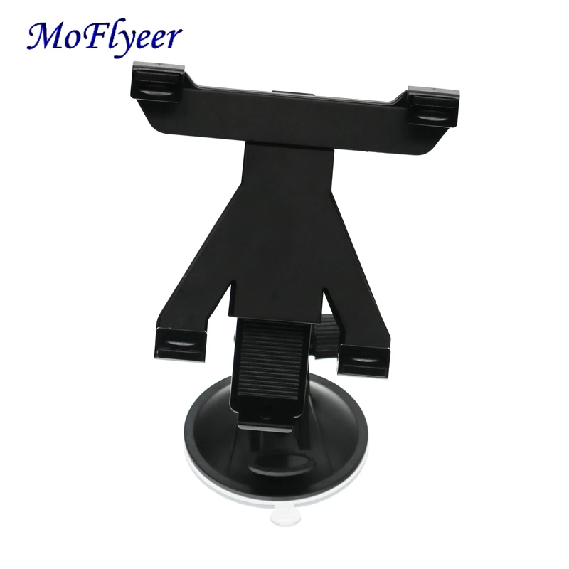 

MoFlyeer Adjustable Car Tablet Holder Universal 360 Rotation Car Windshield Suction Cup Mount Holder Stand Bracket For iPad