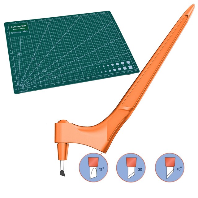 Craft Knives Set 360° Rotating Slice DIY Craft Cutting Tools Precision Carving Knife Accessories Paper Cutting Tool, Cutter