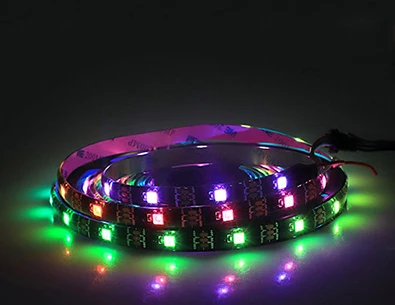 

5M 30LEDs/m SK6812 RGBW Pixel LED Strip Light 5050 SMD Digital RGB Flexible Tape TV Lamp DC5V WS2812B BLACK PCB Waterproof IP65