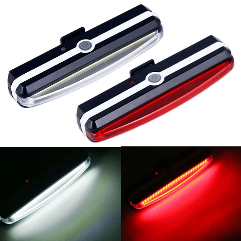 Ultra Bright 26 LED USB Rechargeable Bicycle Rear Lamp MTB Bike Tail Light Mount Set 6 Modes For Night Cycling Safety | Спорт и