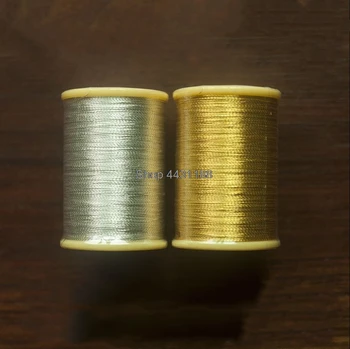 

100M Metal Thread Hook Bead Wire Of French Crochet Special Metal for Hook beads Sequin Tube beads,5colors