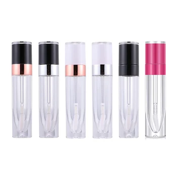 

5ML 1pcs Empty Clear Lip Gloss Bottle,DIY Plastic Lipstick Tube Sample Vials,Professional Beauty Makeup Tools
