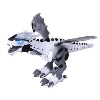 

Large Spray Mechanical Dinosaurs with Light Sound Cartoon Interesting Electronic Walking Animal Robot Pterosaurs Toddlers Toys