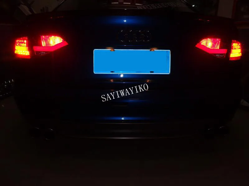 Стайлинга автомобилей задние фонари для Audi A4 A4L B8 фонарь 2008-2012 A4L B8 задних сигнальных огней, светодиодный задний фонарь задний багажная лампа крышка