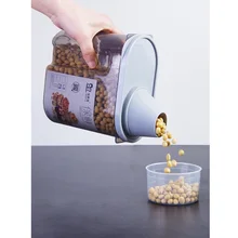 Контейнеры для хранения пищевых продуктов герметичные контейнеры-зерновые и сухие пластиковые контейнеры для крупа мука рисовые закуски сахар