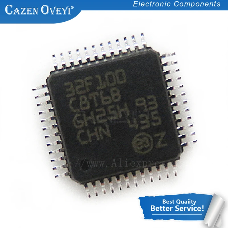 1 шт./лот STM32F103C8T6 STM32F100C8T6 STM32F100C8T6B STM32F100 LQFP-48 в наличии | Электронные компоненты и