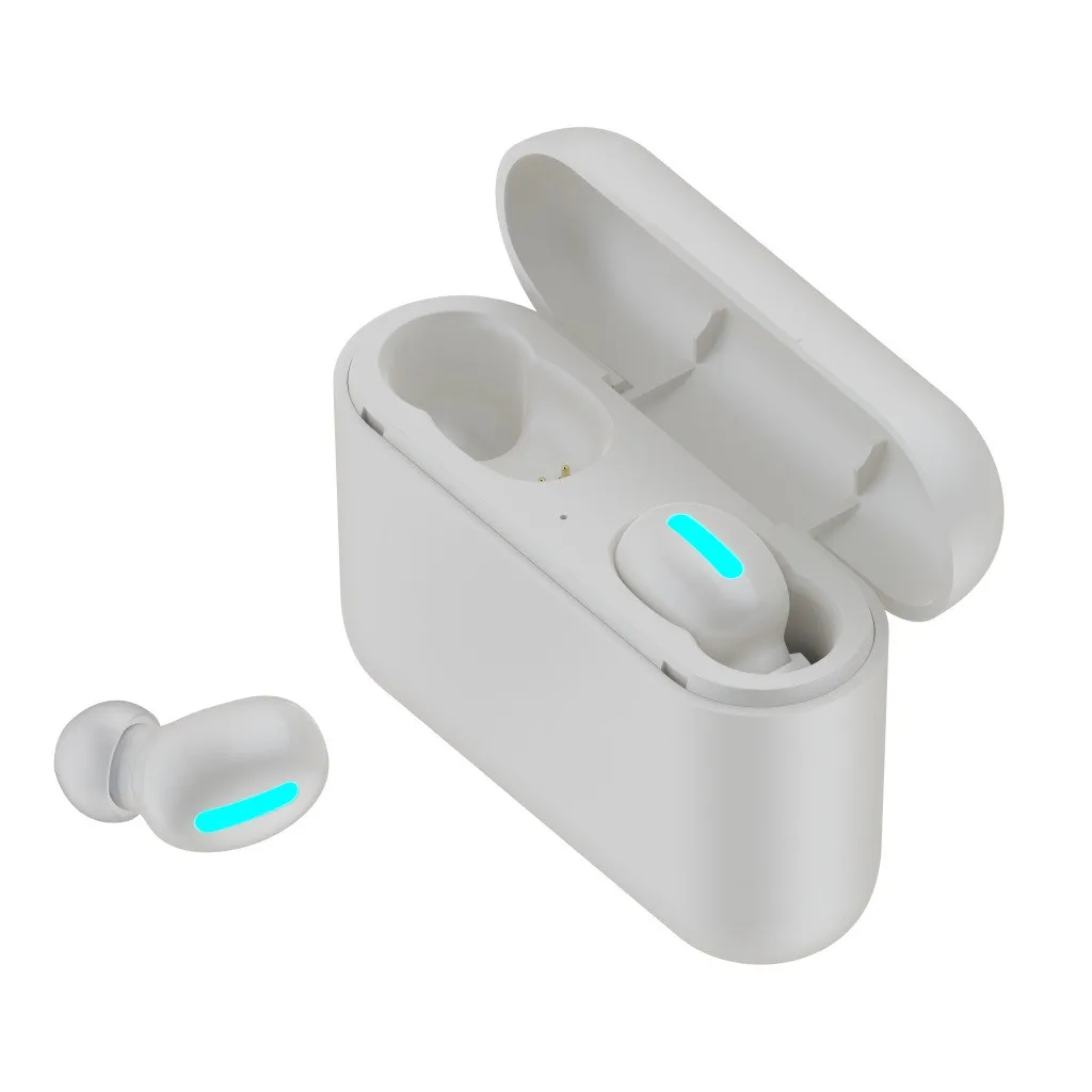 White HBQ Q32 TWS Bluetooth 5,0 наушники-вкладыши беспроводные Bluetooth наушники спортивные наушники Игровые наушники для всех смартфонов - Цвет: White