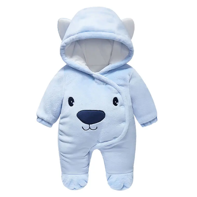 Детские зимние прогулки Baby one-Костюм из нескольких предметов зима хлопок утолщение носить новорожденных 0-6 месяцев верхняя одежда удобные теплые