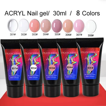 

Nails Products Set Thick Builder Gel Natural Camouflage UV Gel 30ml Manicure Led Manicure Finger Extend Brush