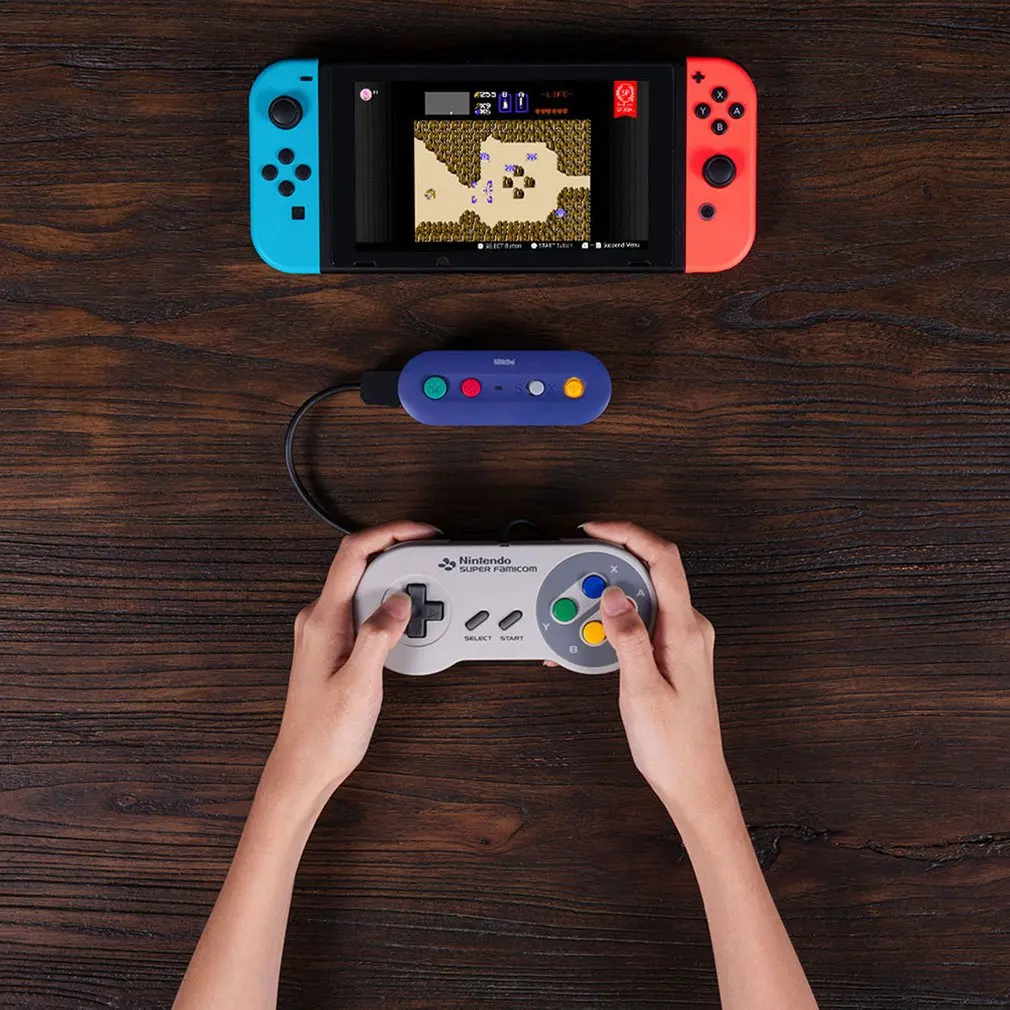 8bitdo GBros Bluetooth Беспроводной адаптер для NES SNES спортивный баланс борд для WII мини Classic Edition геймпад для nintendo переключатель геймкуб
