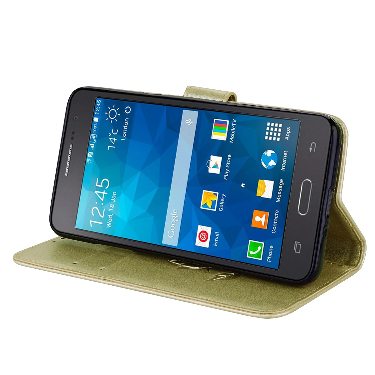Кожаный чехол-кошелек для samsung Galaxy J2 Prime, чехол G530F G530 G532, 3D Цветочный флип-чехол для телефона, чехол s для Galaxy SM-G532F, оболочка