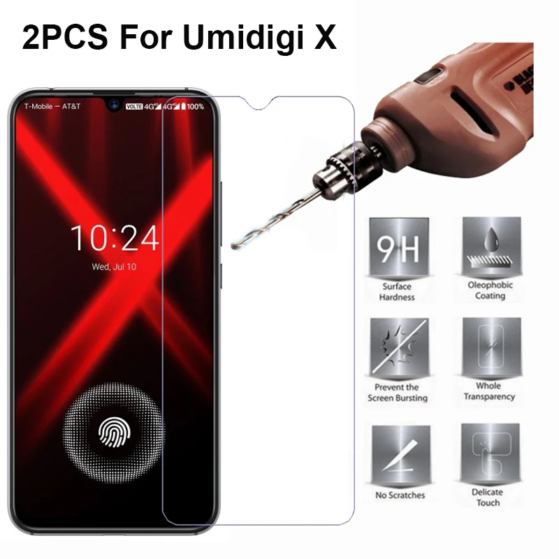 Umidigi X Glass cover