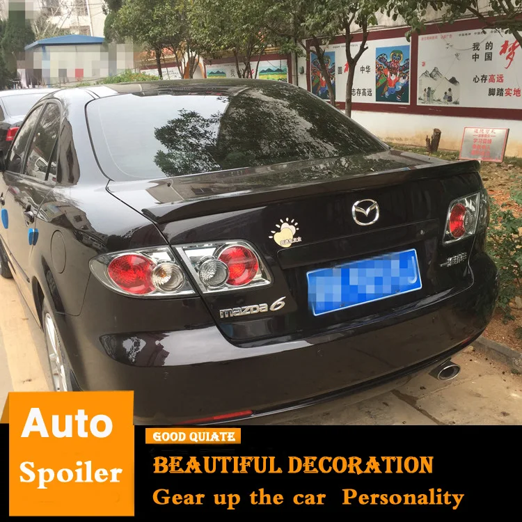 Спойлер для Mazda 6 2003 2013 спортивный спойлер АБС пластик праймер на заднее крыло