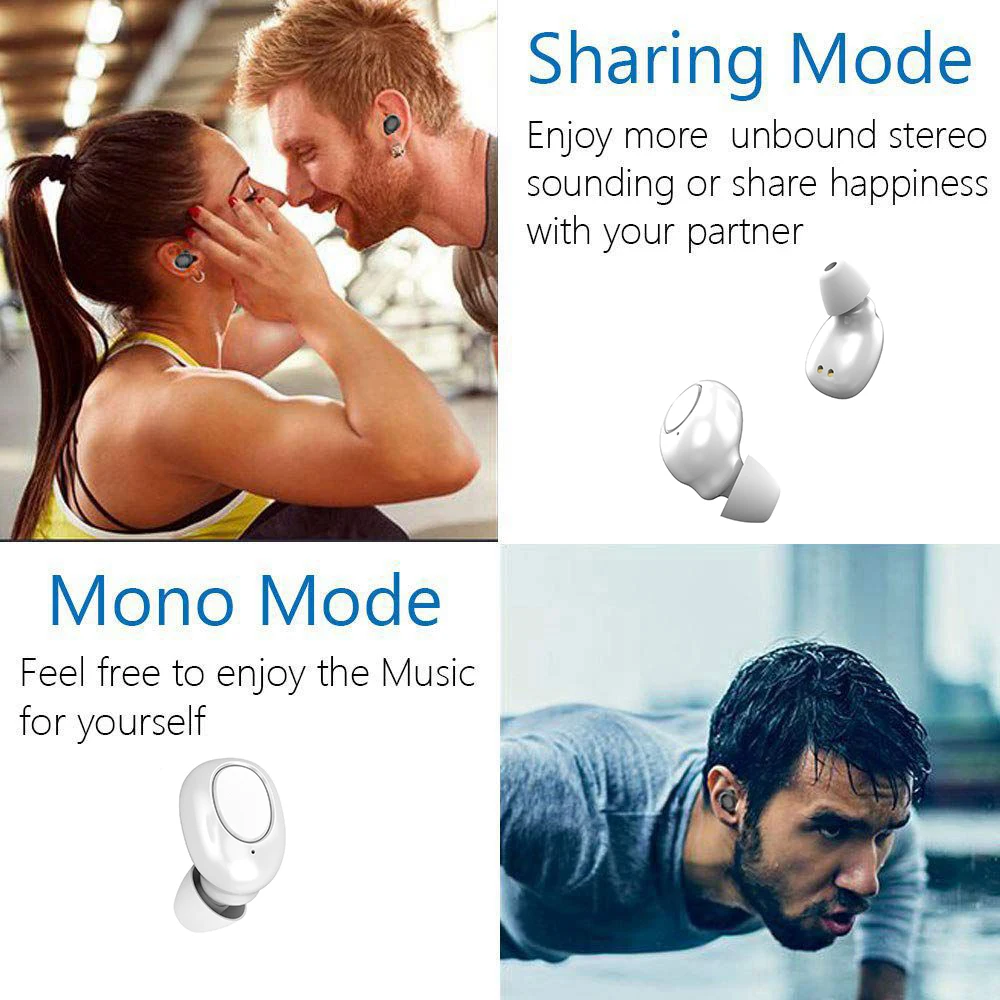 Bluetooth наушники 5,0, беспроводные наушники Blutooth, гарнитура, наушники, спортивные мини наушники Blutooth, наушники с громкой связью
