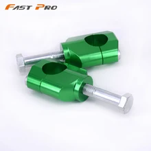 1 1/" Заготовка руль жир бар стояки Крепление зажим KX F KX 125 KX 250 KX 250F KX 450F Байк мотокросс эндуро Супермото
