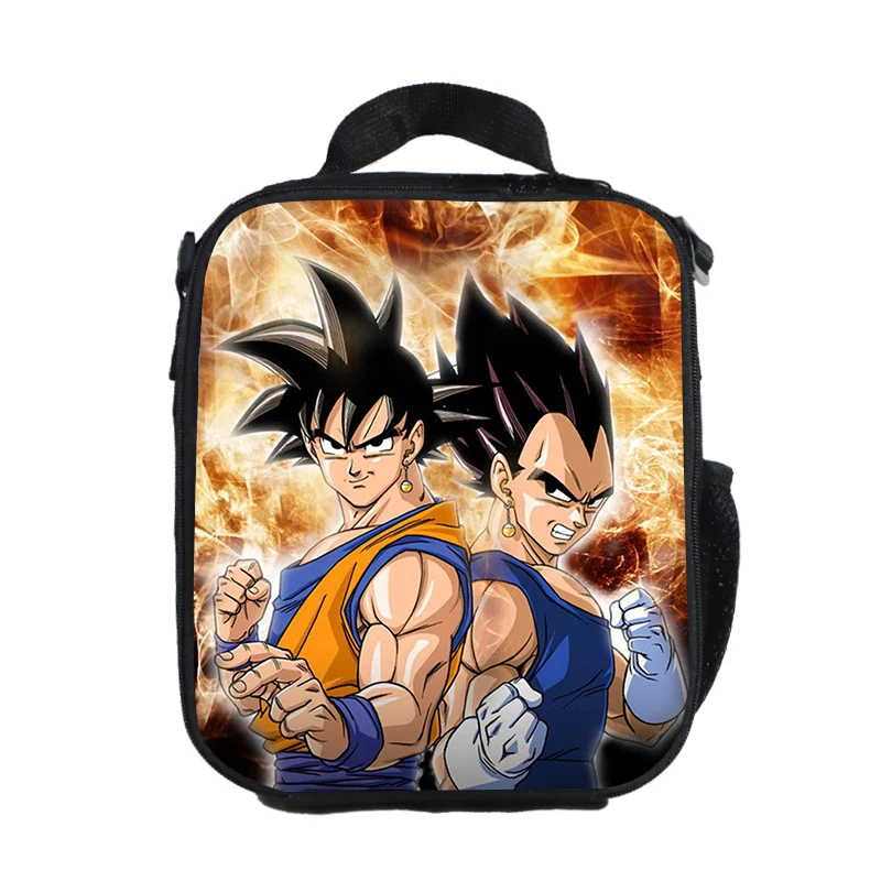Аниме Dragon Ball ланч-мешок Goku Saiyan дети изолированный кулер Ланч-бокс термальный держатель для пикника - Цвет: WCB-QLZ38