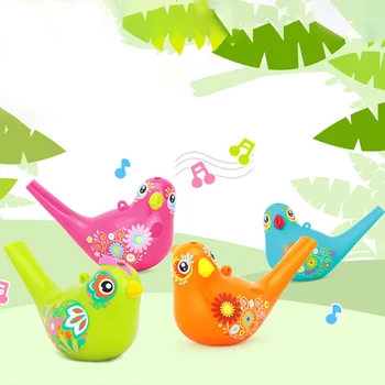 

Coloured Drawing Water Bird Whistle Bathtime Musical Toy for Kid Early Learning Educational Children Gift Toy Musical Instrument