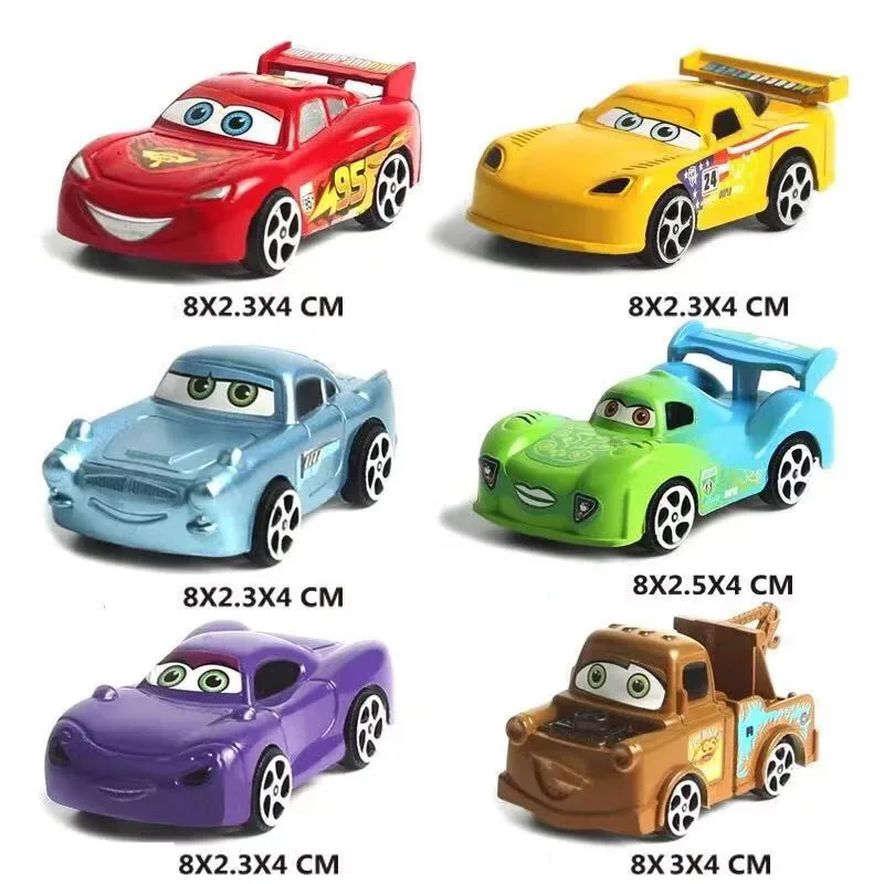 7 шт. Дисней Pixar тачки 3 Молния Маккуин Джексон шторм Круз Мак дядюшка грузовик 1:55 литая под давлением модель автомобиля для детей Рождественский подарок