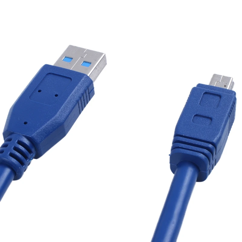 12 синий USB 3,0 Osmini 10 Pin Мужской метр/метр удлинитель разъем кабеля