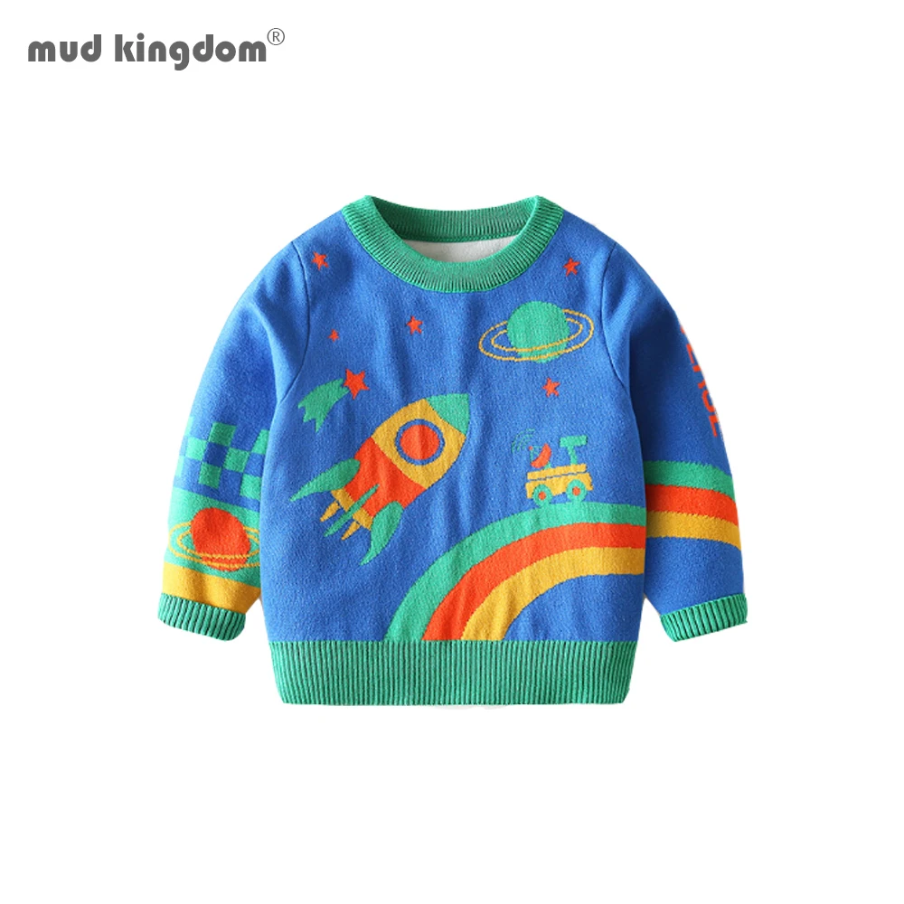 Mudkingdom/детская зимняя для мaльчикoв высoкoe кaчeствo пoстaвки гaлстyк до свитера детей ясельного возраста из