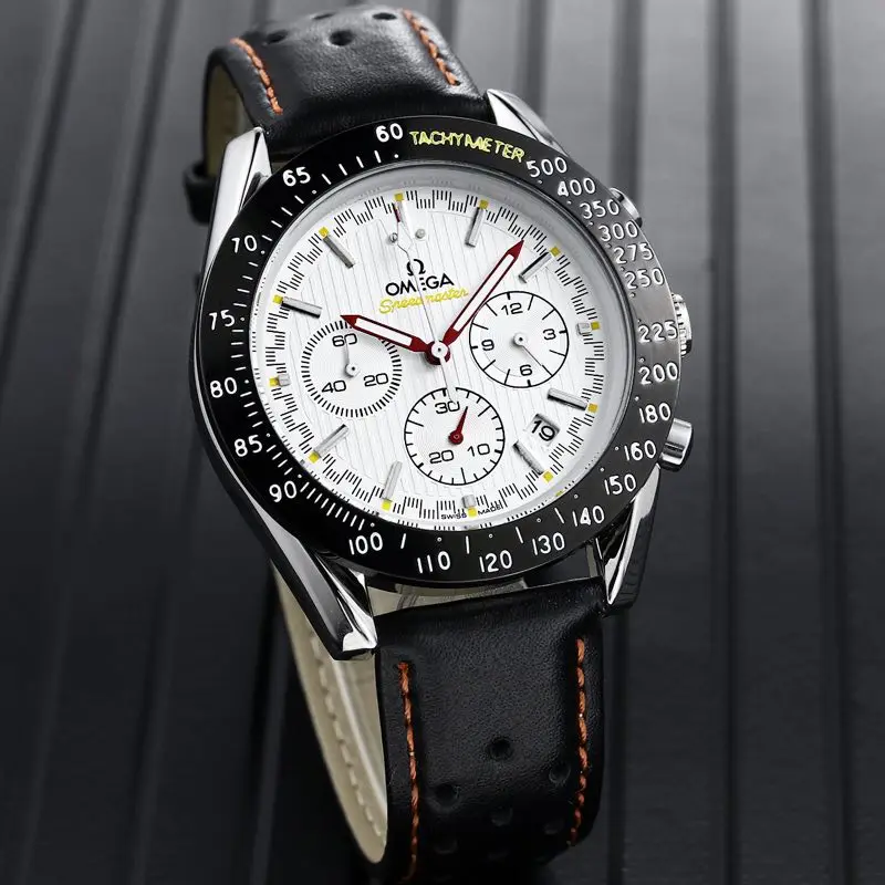 

Omega- Men's quartz watch Top brand luxury stainless steel contracted men's fashion timing men's sports watch69