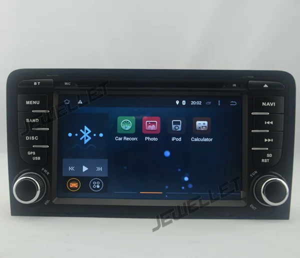 Excellent Octa core IPS screen  Android 9.0 Car DVD GPS radio Navigation for Audi A3 S3 2003-2013 with 4G/Wifi DVR OBD mirror link 1080P 4