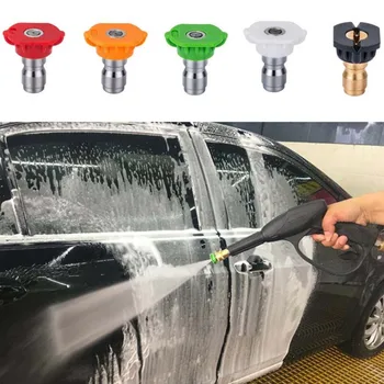 

Car Washing 3000 PSI High Pressure Washer Spray Pistol With 5 Nozzles Tips Outdoor Power Equipment
