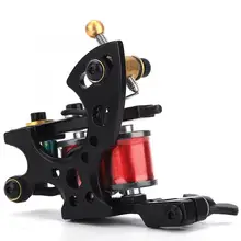 10 Warps катушка проволоки тату машина пистолет сплав красный провод катушки резак тату машина с гаечным ключом