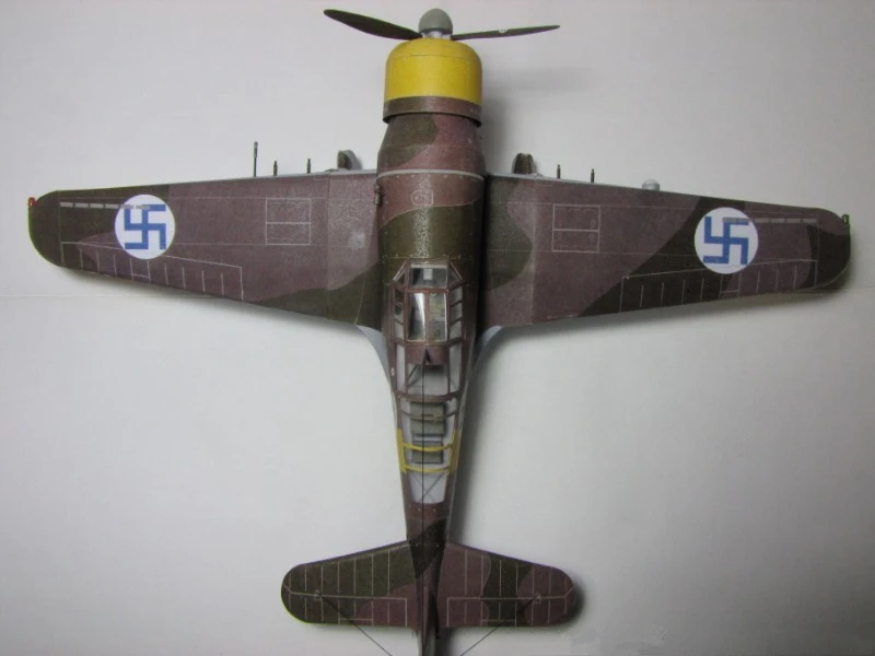 

3D модель истребителя D.XXI в масштабе 1:33, Германия, Fokker