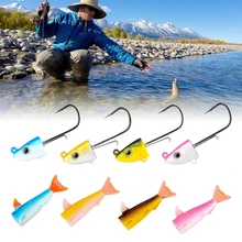 

Soft Fishing Lures Fishing Swimbaits Artificial Bait with 3D Eye Fishing Tackle Lure Kit Accessories Lures for fishing