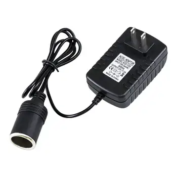 

Car Adapter AC 110V 220V To DC 12V Power Converter With Cigarette Lighter Socket For Car DVR Auto Refrigerator Air Pump Charger