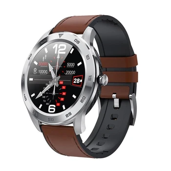 

DT98 Smart Watch Men IP68 Waterproof Bluetooth Call PPG Heart Rate Blood Pressure Monitor Smartwatch Silver Brown