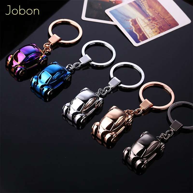 Брелок для ключей Jobon мужчин и женщин металлический светодиодный светильник