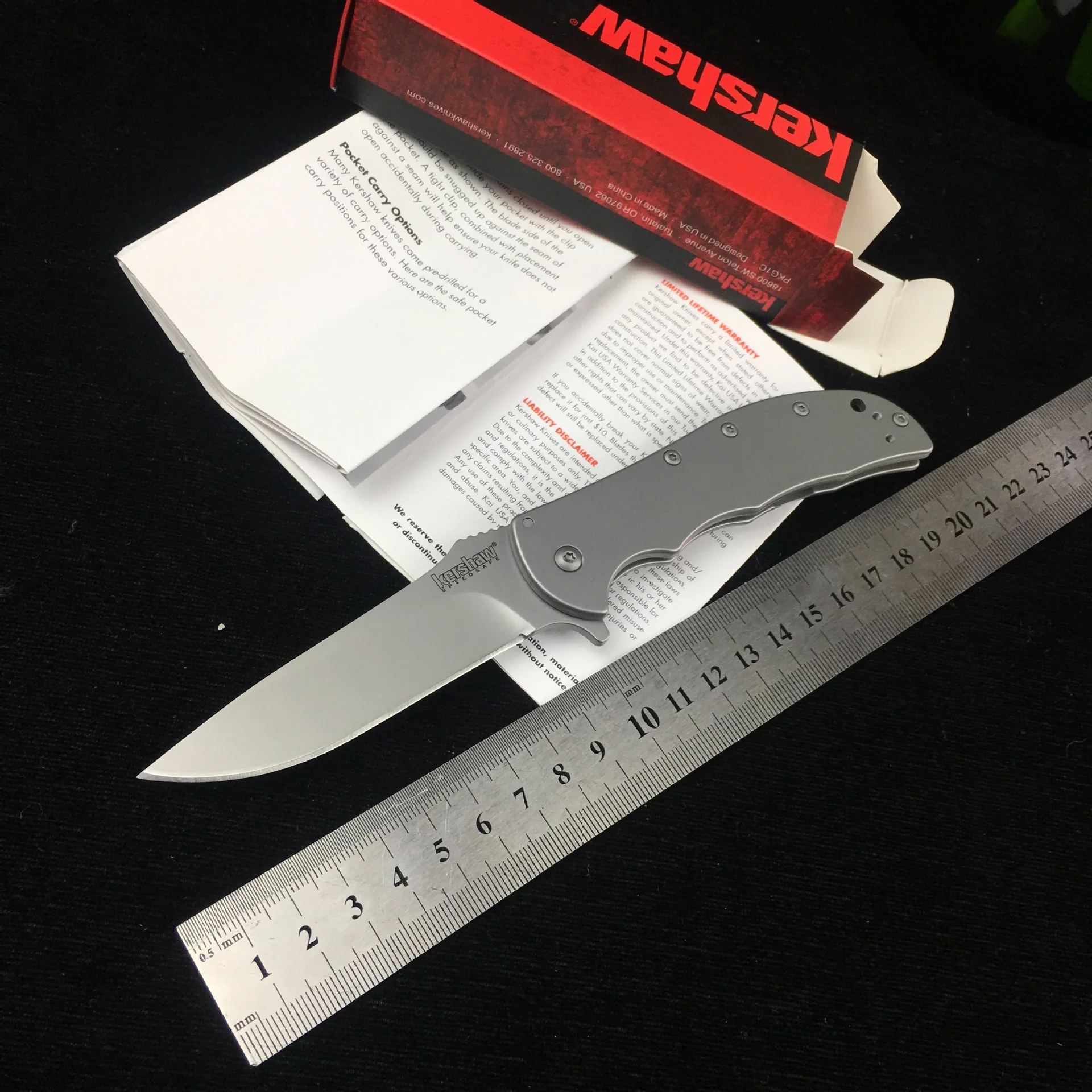 Kershaw 3655 складной нож 8cr17mov лезвие все стальные ручки Карманный открытый нож для походов и охоты тактический нож для выживания EDC инструменты