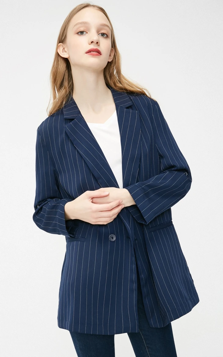 Vero Moda Новая женская двубортная тонкая Блейзер | 319108503