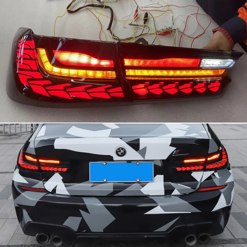 

Car LED Tail Light For BMW 330i 340i M340d G20 G28 Rear Running Light Brake Reverse Lamp Dynamic Turn Signal Tailllamps