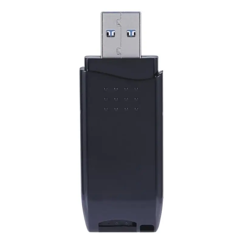 Мини Портативный USB3.0 порт высокоскоростной 2 в 1 SDXC+ TF кардридер