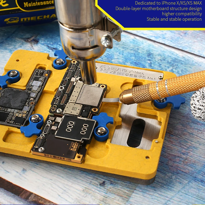 Механик PCB держатель телефон ремонт приспособление взрывозащищенный теплостойкость материнская плата Держатель джиг для iPhone X XS MAX