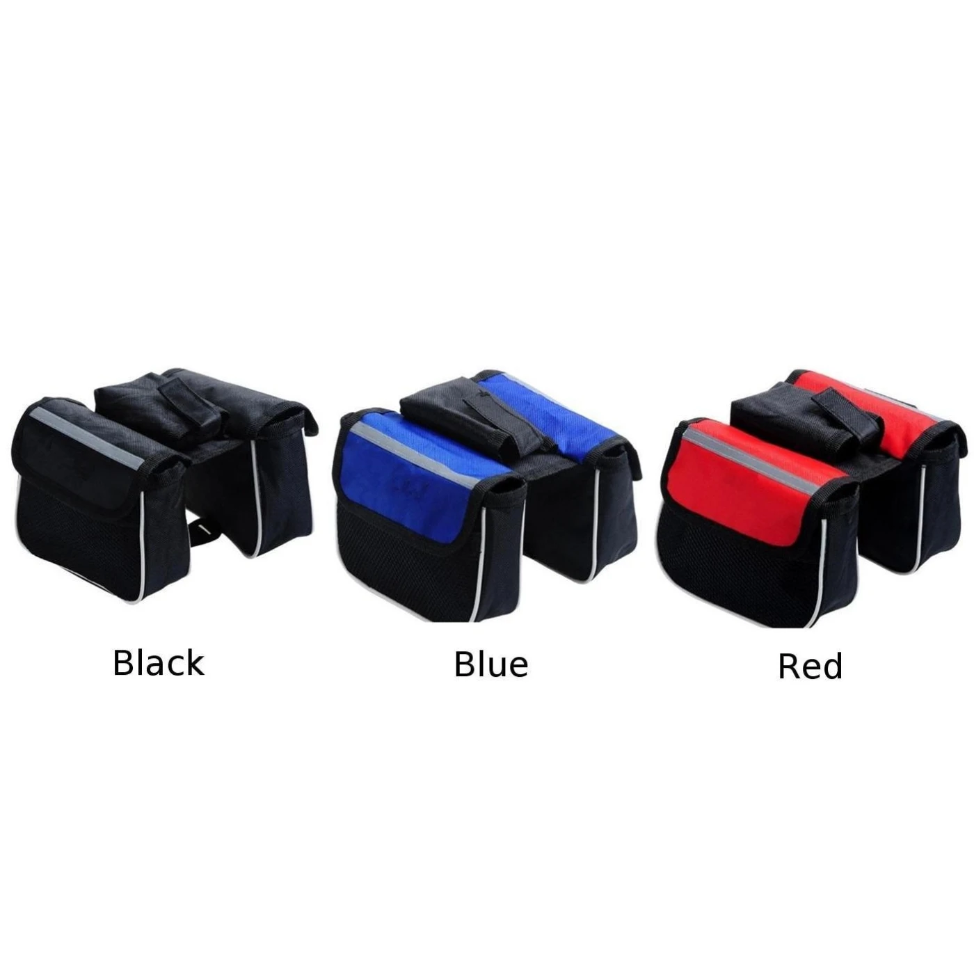 Saddle Double Frame Bag 600D Polyester Riding Accessories Storage Balance