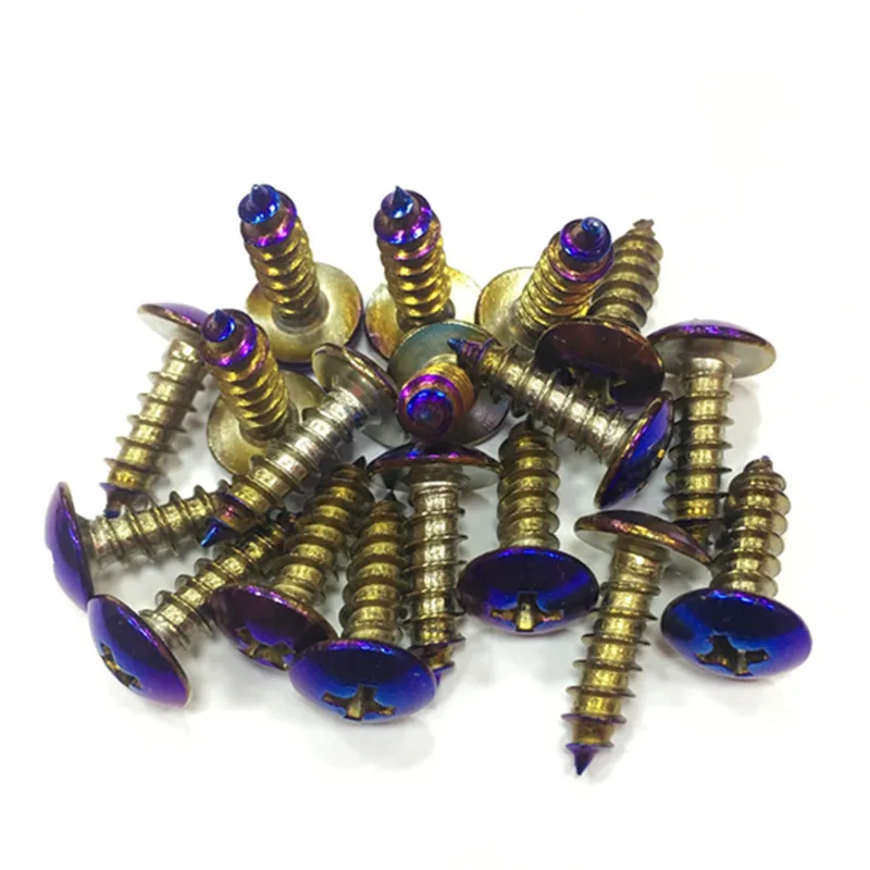 dirt pit bike kit motorcycle nuts bolts scooter tip screws fixed accessories 18 PCS for KTM husqvarna motocross part
