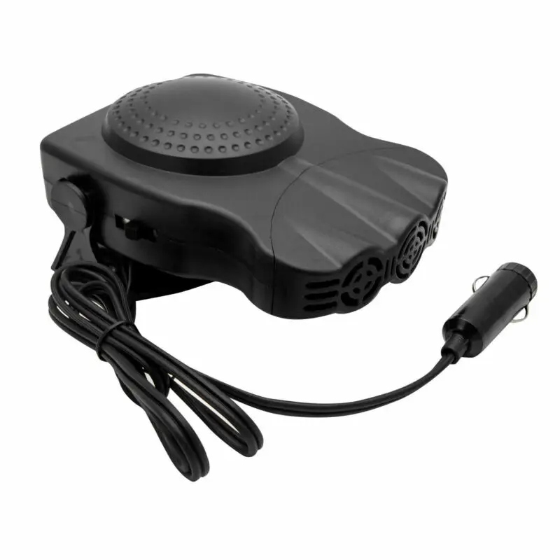 12V 150W фары для автомобилей Hearter 2 в 1 автомобильный обогреватель Обогреватель Вентилятор охлаждения для лобового стекла обогреватель черный