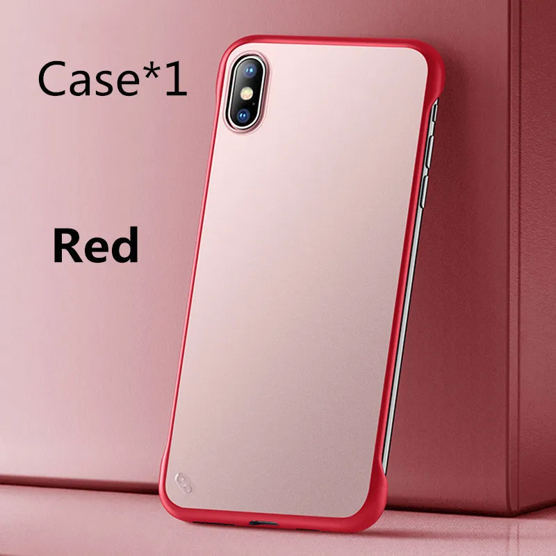Only Red Case KoisAcase выполненные Прозрачный матовый жесткий чехол для телефона для samsung S8 S9 S10 Plus Note 8, 9, 10, A50 A60 A70 A80 чехол для телефона с кольцевым - Цвет: Only Red Case