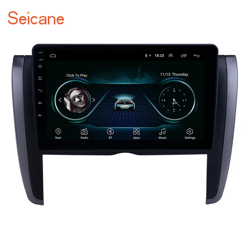 Seicane GPS автомобильный радиоприёмник для Toyota Allion 2007 2008- Android 8,1 9 дюймовый hd-сенсорный экран Bluetooth USB AUX поддержка Carplay DVR