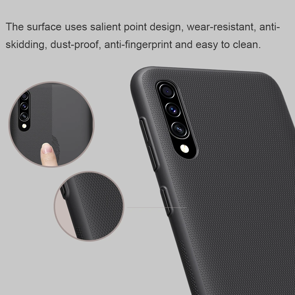 Чехол NILLKIN для samsung A30s, чехол для samsung A50s, чехол, матовый щит, Твердый Чехол для задней панели, чехол для samsung Galaxy A70s A50s A30s