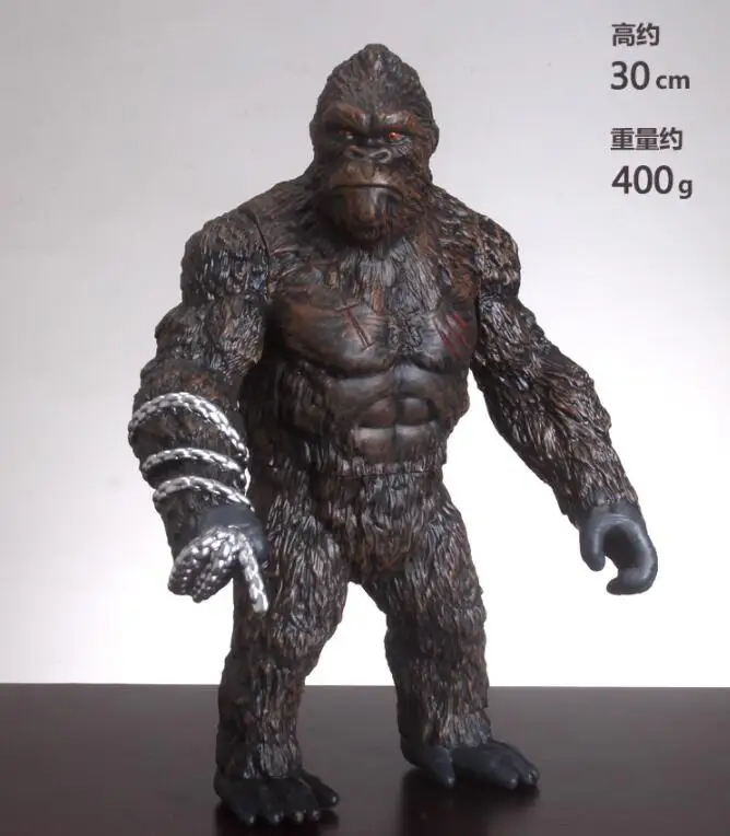 킹콩 고릴라 원숭이 피규어 모델 완구 30cm, 모형 장난감