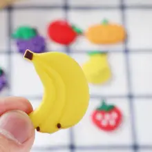 10 шт. креативный фруктовый дизайн магниты на холодильник diy части для детей маленький размер силиконовый гель магнитные магниты на холодильник M2EF