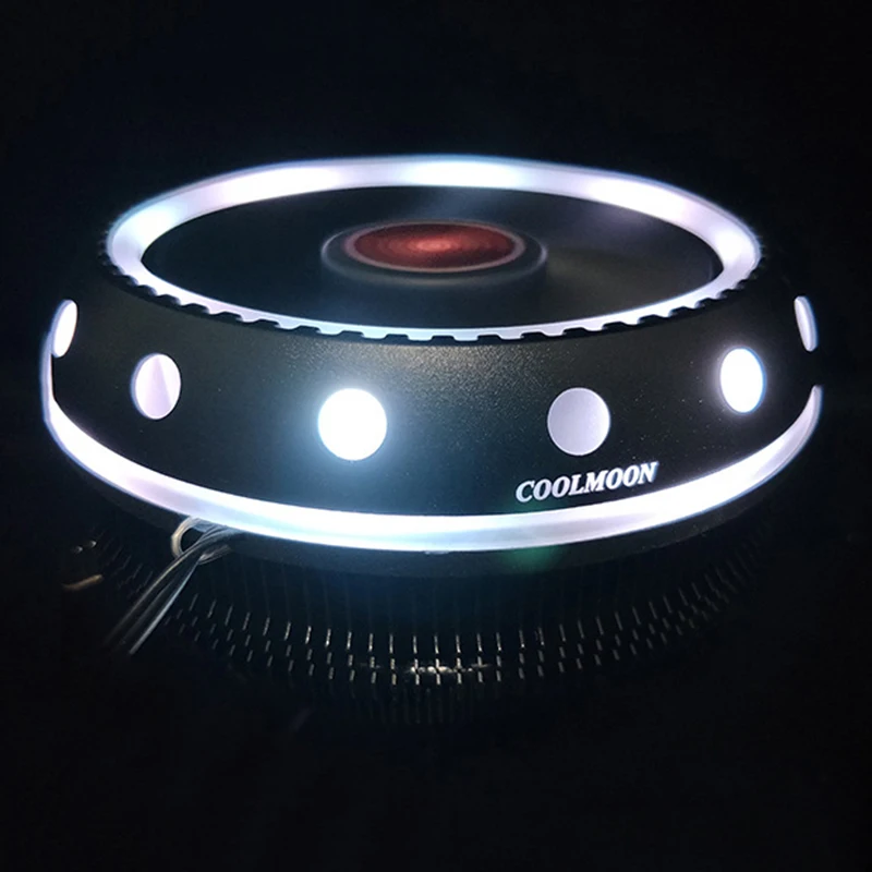 Кулер для ЦП COOLMOON UFO с RGB подсветодиодный кой 12 В| |